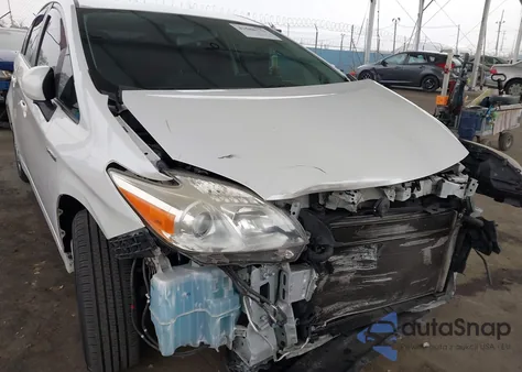 2012 Toyota Prius Three из США, поврежденный, VIN JTDKN3DU4C5536045